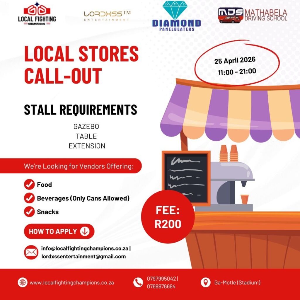 Local Stores & Vendors Call-Out